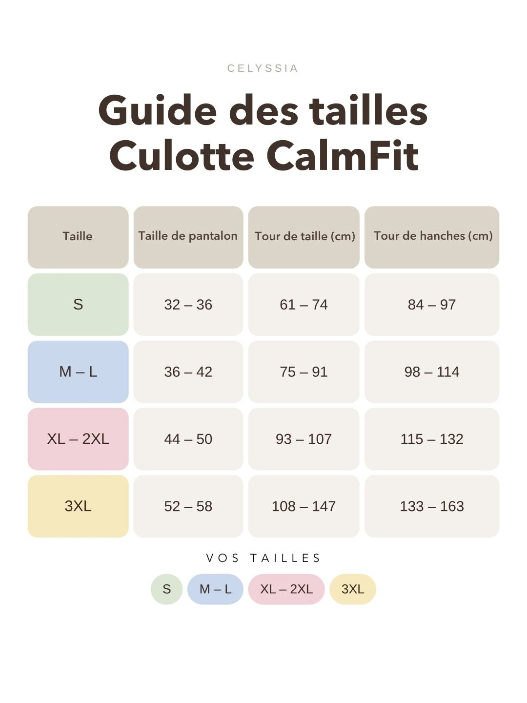 Culotte CalmFit™ Ultra-Douce | La douceur d'un maintien invisible au quotidien