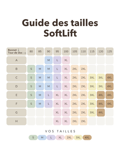 Soutien-gorge SoftLift™ | Bande GelFlex™, décolleté en V, sans armature